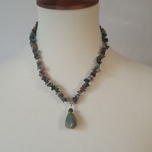 Handmade Necklace, bracelet and earrings